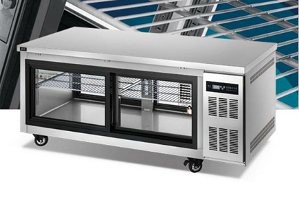 直冷雙通推拉門(mén)工作臺(tái)